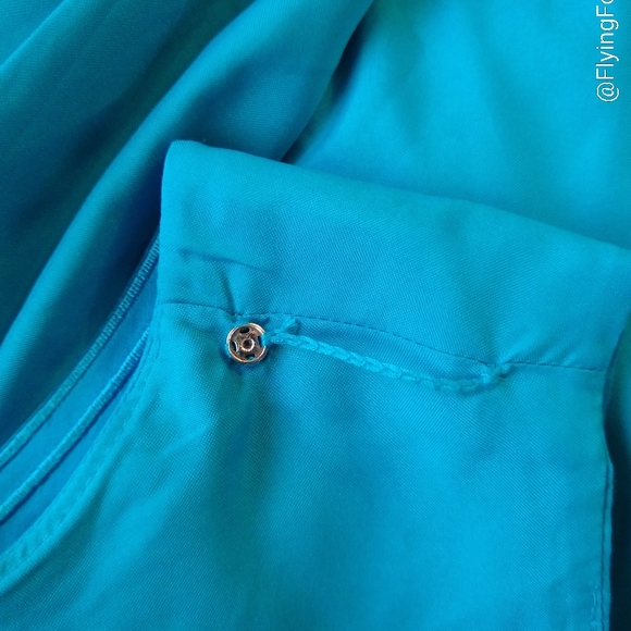 Talbots Embroidered Sateen Fit-and-Flare Dress - Picture 10 of 14